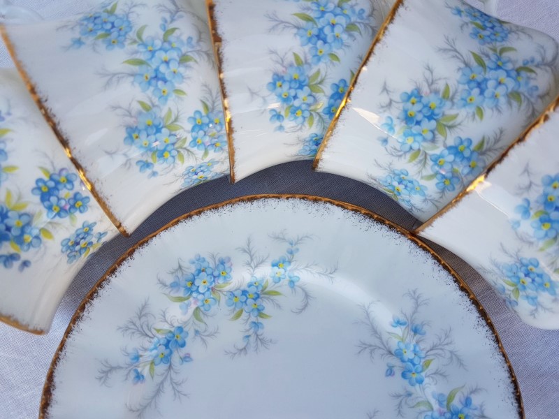 Paragon Remember Me Vintage China to hire for high tea parties in Auckland