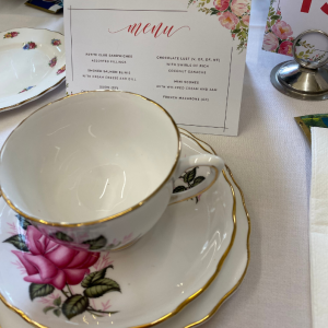 Hire vintage china for high tea