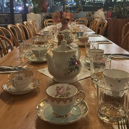 Vintage china hire from the Vintage Teacup Queen